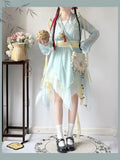 Xianxia Fairy Hanfu Dress | Sweet Ancient Chinese Cosplay Set | Summer Traditional