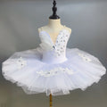 Olivegirl Girls Tutu Dance Costume Stage Outfit for Children Ballet Recital Clothing Ballet Skirt Kids Ballet Performance Dress
