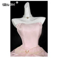 Olivegirl Strapless Evening Dress Female Heiress Socialite Birthday Party Princess Dress Graduation Ceremony Short Fluffy