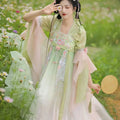 Traditional Hanfu Dress | Pink Purple Green | Ancient Chinese Carnival Cosplay Summer