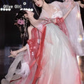 Flower Goddess Hanfu Dress | Butterfly Sleeve Heavy Embroidery | Tang Dynasty Cosplay Set