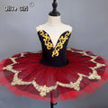 Olivegirl Girls Tutu Dance Costume Stage Outfit for Children Ballet Recital Clothing Ballet Skirt Kids Ballet Performance Dress