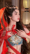 Dunhuang Feitian Hanfu Set | Improved Exotic Embroidery | High-End Sexy Summer Cosplay