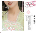 Traditional Hanfu Dress | Pink Purple Green | Ancient Chinese Carnival Cosplay Summer