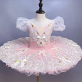 Olivegirl Girls Tutu Dance Costume Stage Outfit for Children Ballet Recital Clothing Ballet Skirt Kids Ballet Performance Dress