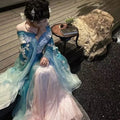 Olivegirl High-end Flower God Hanfu Dress Embroidered Waist Length Skirt Hanfu Women's Clothing Cosplay