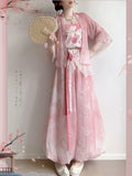 Song Dynasty Hanfu Set | Flower Bud Skirt-Pants & Shorts | Casual Chinese Summer Style