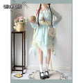 Olivegirl Hanfu Dress Fairy Elegant Sweet Original Xianxia Daily Ancient Style Set Summer Traditional Chinese Clothing