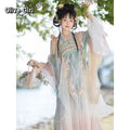 Mandarin Collar Hanfu Dress | Tang Style Embroidery | Traditional Chinese Casual Cosplay