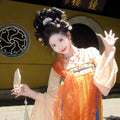 Original Han Tang Hanfu Dress | Embroidered Chest-Length Skirt | Spring Summer Cosplay Set