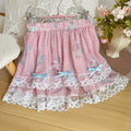 Olivegirl Hanfu Dress Embroidered Strap Skirt Short Sleeve Puff Skirt Lace Flower Chinese Sweet Women's Clothing Cosplay