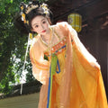 Original Han Tang Hanfu Dress | Embroidered Chest-Length Skirt | Spring Summer Cosplay Set