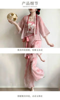 Song Dynasty Hanfu Set | Flower Bud Skirt-Pants & Shorts | Casual Chinese Summer Style