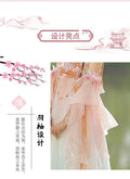 Traditional Hanfu Dress | Pink Purple Green | Ancient Chinese Carnival Cosplay Summer