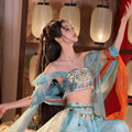 Dunhuang Feitian Hanfu Set | Improved Exotic Embroidery | High-End Sexy Summer Cosplay