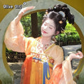 Original Han Tang Hanfu Dress | Embroidered Chest-Length Skirt | Spring Summer Cosplay Set