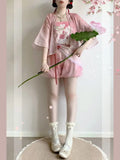 Song Dynasty Hanfu Set | Flower Bud Skirt-Pants & Shorts | Casual Chinese Summer Style