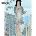 Song Dynasty Hanfu Set | Shirt Camisole & Shorts | Modern Chinese Summer Outfit 2026