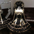 Olivegirl Japanese Kawaii Lolita Jsk Dress Women Sweet Y2k Bow Lace Ruffles Princess Dress Ballet Girls CuteParty Mini Dresses