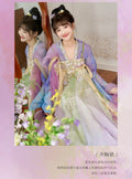 Green Hanfu Dress | Chest-Length Tang Embroidery | Forest Fairy Cosplay Set