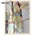 Olivegirl Hanfu Dress Fairy Elegant Sweet Original Xianxia Daily Ancient Style Set Summer Traditional Chinese Clothing