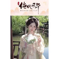 Tang Dynasty Hanfu Gown | Floor-Length Cheongsam Style | Embroidered Printed Full Set