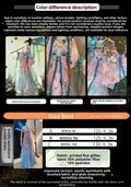 Olivegirl High-end Graduated Embroidered Tang Dynasty Style Hanfu Dress for Women Summer Fairy Costume Cosplay
