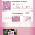 Pink Fairy Tale Hanfu Dress | High-End Floral Embroidery | Flowing Waist-Length Cosplay