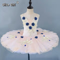 Olivegirl Girls Tutu Dance Costume Stage Outfit for Children Ballet Recital Clothing Ballet Skirt Kids Ballet Performance Dress