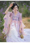 Traditional Hanfu Dress | Pink Purple Green | Ancient Chinese Carnival Cosplay Summer