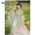 Traditional Hanfu Dress | Pink Purple Green | Ancient Chinese Carnival Cosplay Summer