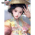 Fairy Goddess Hanfu Dress | High-End Floral Embroidery | Chinese Deity Cosplay Set