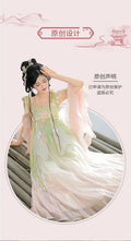 Traditional Hanfu Dress | Pink Purple Green | Ancient Chinese Carnival Cosplay Summer