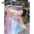 Fairy Goddess Hanfu Dress | High-End Floral Embroidery | Chinese Deity Cosplay Set