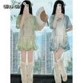 Song Dynasty Hanfu Set | Shirt Camisole & Shorts | Modern Chinese Summer Outfit 2026