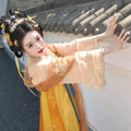 Original Han Tang Hanfu Dress | Embroidered Chest-Length Skirt | Spring Summer Cosplay Set