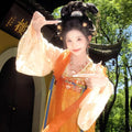 Original Han Tang Hanfu Dress | Embroidered Chest-Length Skirt | Spring Summer Cosplay Set