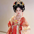 Embroidered Hanfu 3-Piece Set | Tang Dynasty Fairy Cosplay | Chest-Length Skirt
