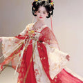 Embroidered Hanfu 3-Piece Set | Tang Dynasty Fairy Cosplay | Chest-Length Skirt